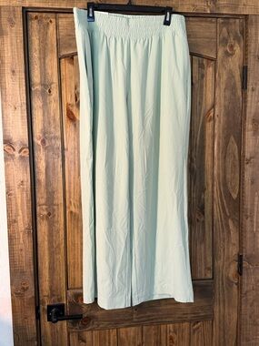 Members Mark Mint Green Wide Leg Pants